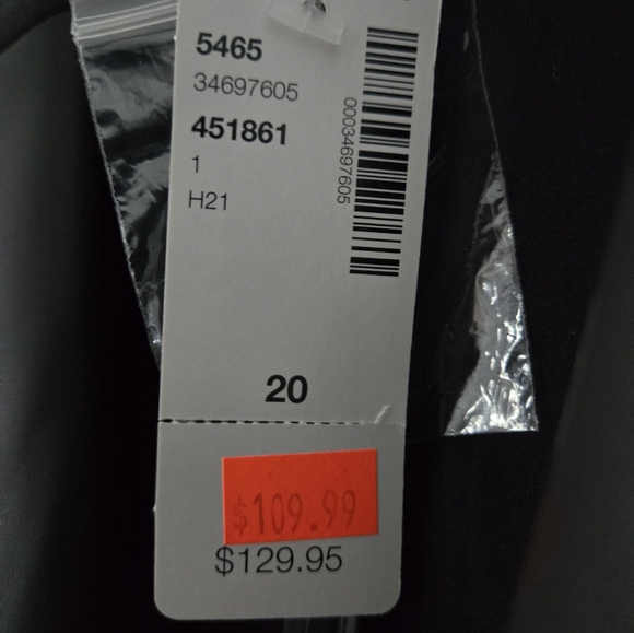 AdditionElle Black Tuxedo Blazer 2X - Picture 7 of 9